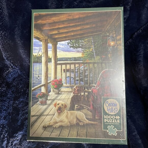 New Cobble Hill Puzzle "Cabin Porch" - Picture 1 of 2